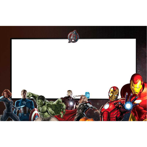 Picture of NAME TAG AVENGERS 88X55MM